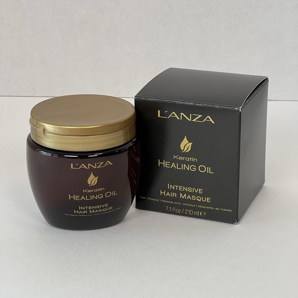 Lanza Keratin healing oil intensive hair masque 7.1flox/210ml NIB